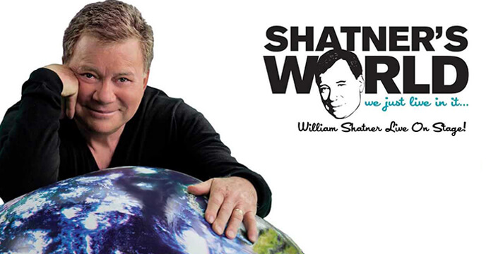William Shatner Shines in Brief “Shatner's World” Tour – TrekMovie ... - TrekMovie