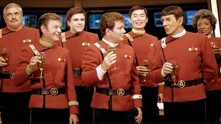 Star Trek toast - Happy New Year