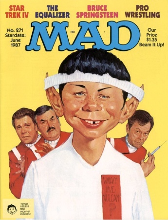 mad magazine star trek parody