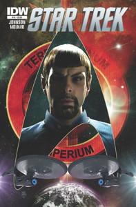 Star Trek #15, cover art by Tim Bradstreet