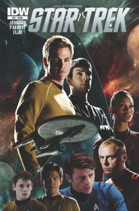 Star Trek #21, cover art by Tim Bradstreet