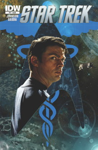 Star Trek #17 cover art by Tim Bradstreet