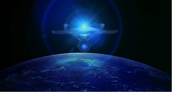 The Enterprise in Star Trek: The Motion Picture