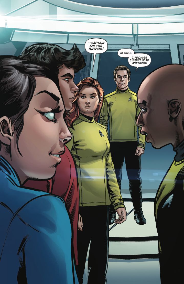Star Trek Boldly Go #1 comic page
