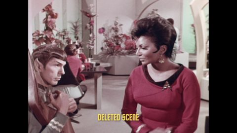 Deleted scene from The Roddenberry Vault - Spock and Uhura