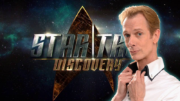 Doug Jones plays Lt. Saru in Star Trek: Discovery