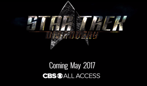 Star Trek: Discovery logo, coming 2017