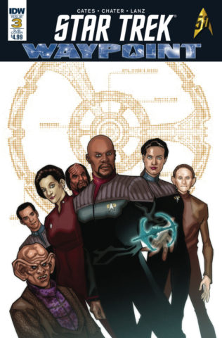 Star Trek: Waypoint #3 Subscription Cover by David Messina