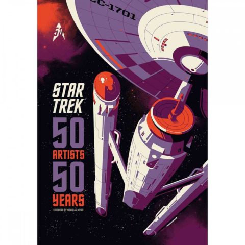 Star Trek 50 artists 50 years hardcover book