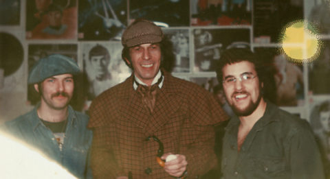 Leonard Nimoy dropped in to visit the Trading Post after playing Sherlock Homes in a stage play in NYC (credit: Doug Drexler)