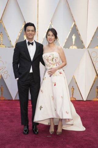 John Cho with his wife Kerri Higuchi at View Sofia Boutella Pictures » Sofia Boutella 89th Annual Academy Awards