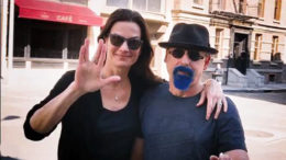 Terry Farrell and Ira Steven Behr - DS9 doc