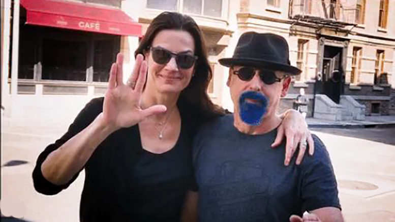 Terry Farrell and Ira Steven Behr - DS9 doc