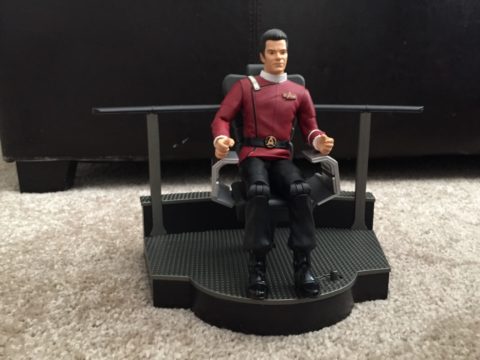 Kirk Takes Command, use the Reliant captain's chair included with the Khan figure can work as an Enterprise captain's chair for other figures