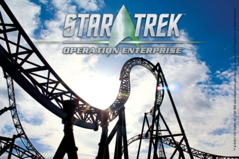 Official poster for "Star Trek: Operation Enterprise" opening this spring at Movie Park Germany