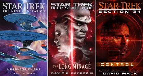 Star Trek novels from the first quarter of 2017