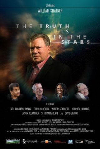 Poster for "The Truth is in the Stars"documentary - airing this weekend in Canada and coming soon to Netflix around the world