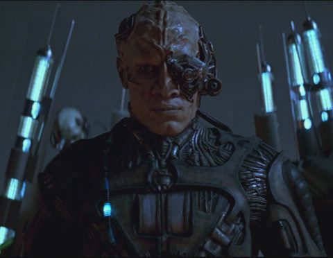 a Borg from Star Trek: First Contact