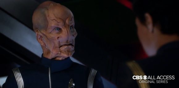 Saru (Doug Jones) on Star Trek: Discovery