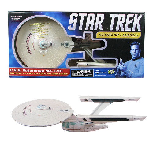Enterprise NCC-1701 Bobble Ship Bif Bang Pow  Star Trek TOS U.S.S 