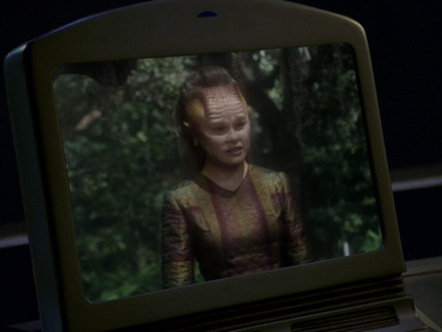Alixia, Neelix's sister on Star Trek: Voyager