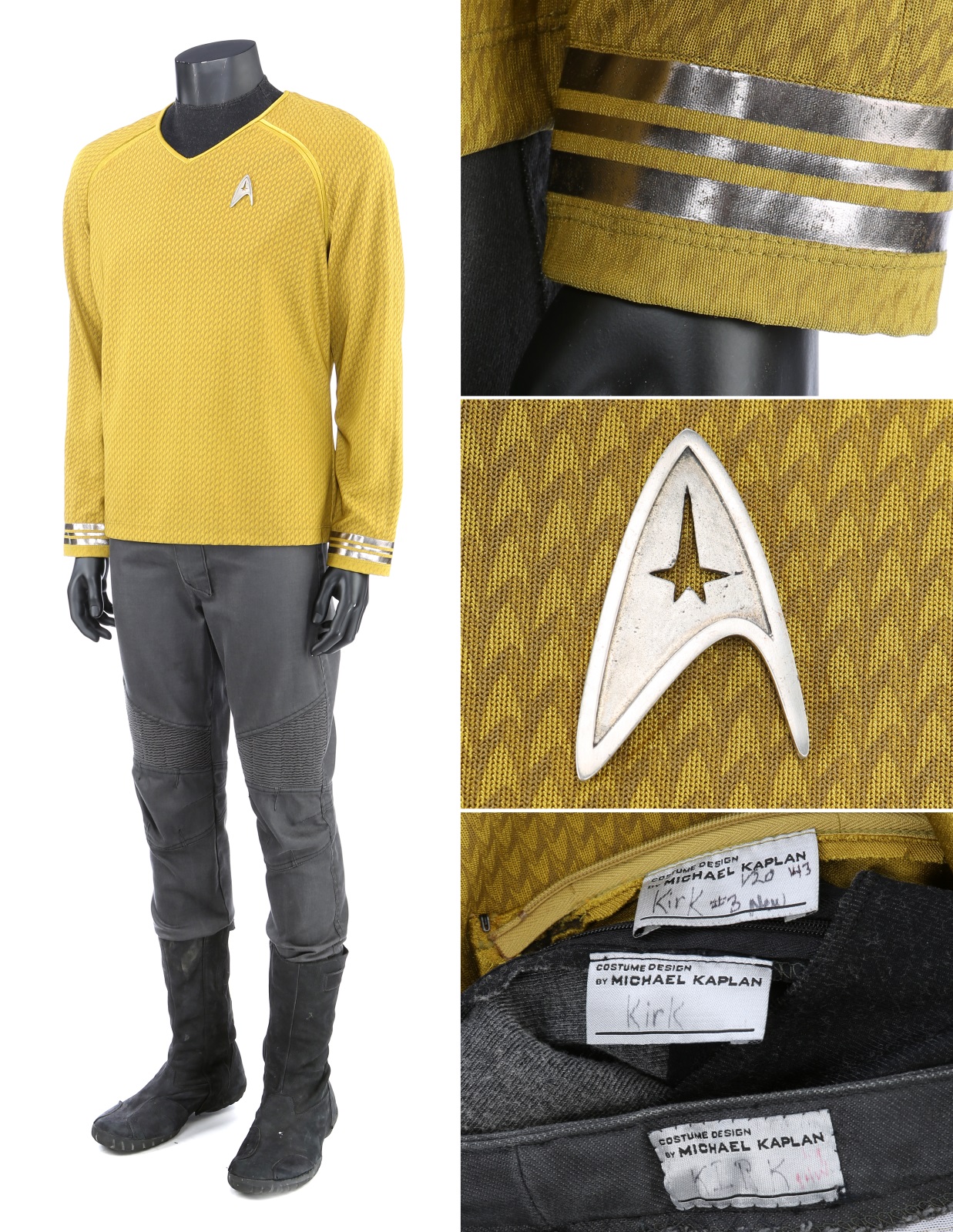 Star Trek into Darkness Captain Kirk Costume Large (12-14 ...