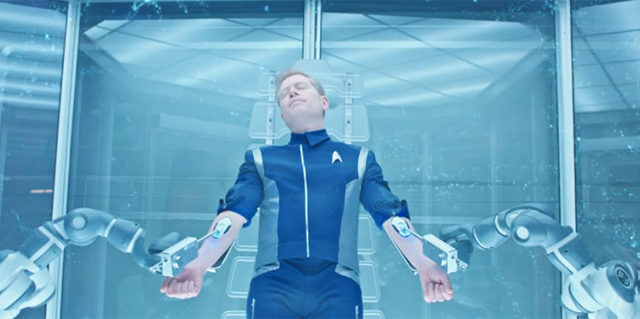 Stamets in the spore drive - Star Trek: Discovery