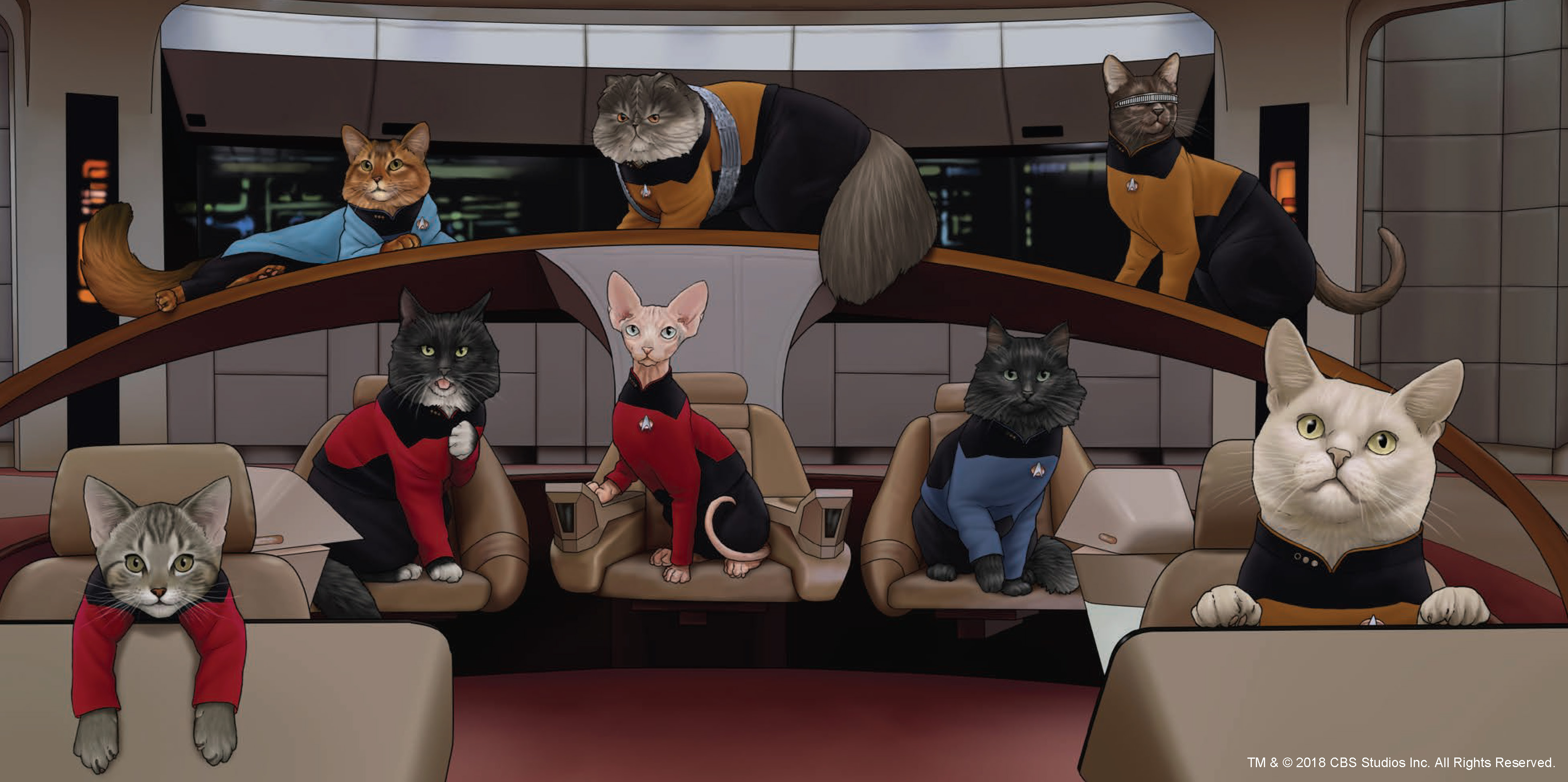 BOOK REVIEW ‘Star Trek The Next Generation Cats’ Combines Two Of Our