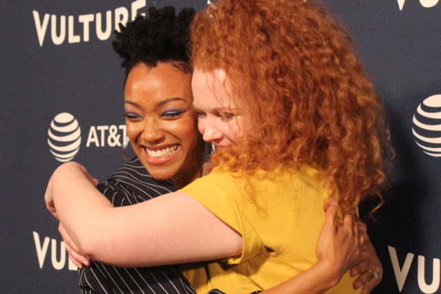 Mary Wiseman and Sonequa Martin-Green at Vulture Festival