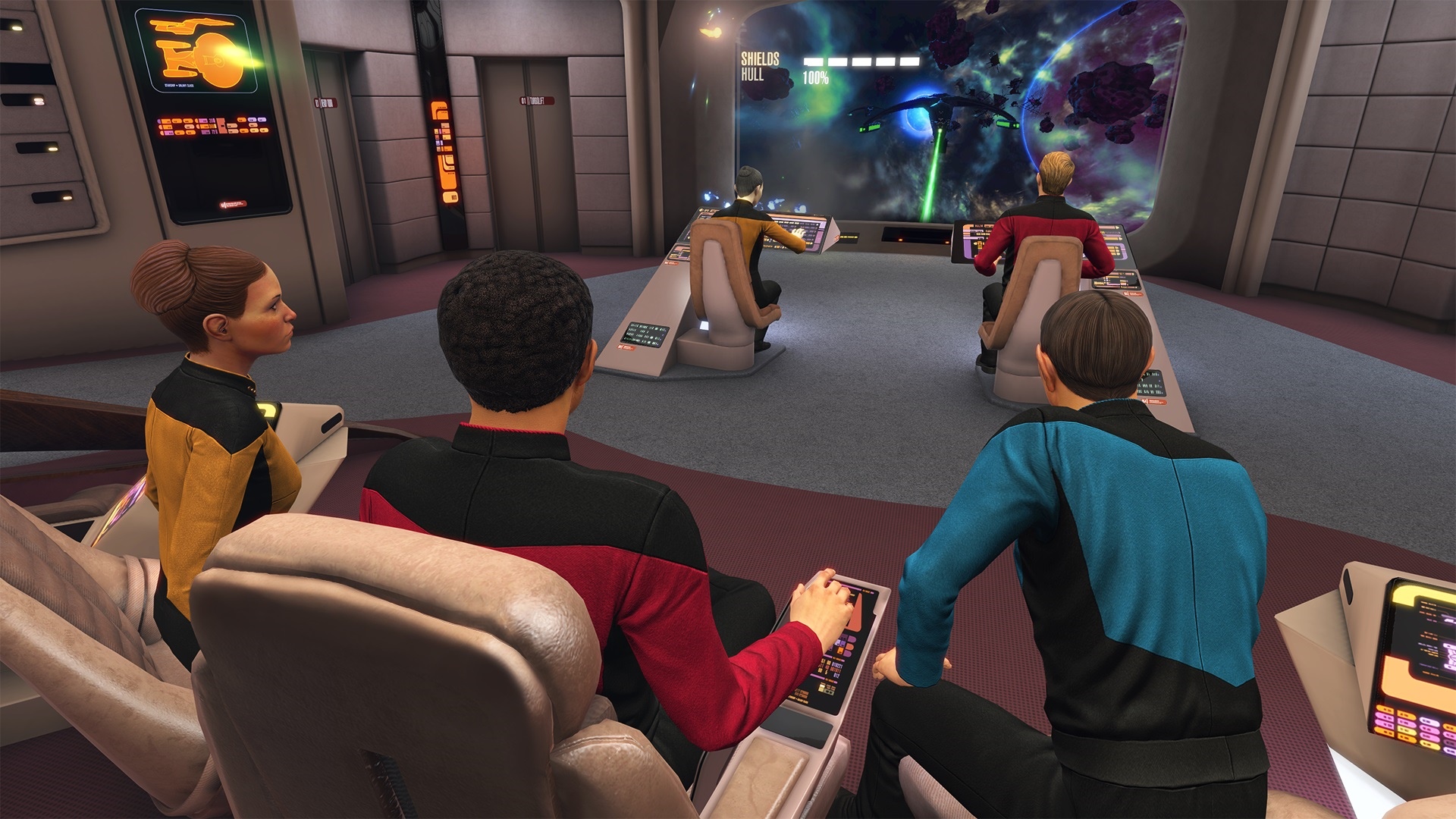 Большая игра трек. Star Trek: Bridge Crew. Star Trek TNG Bridge. Star Trek VR. Star Trek VR game.