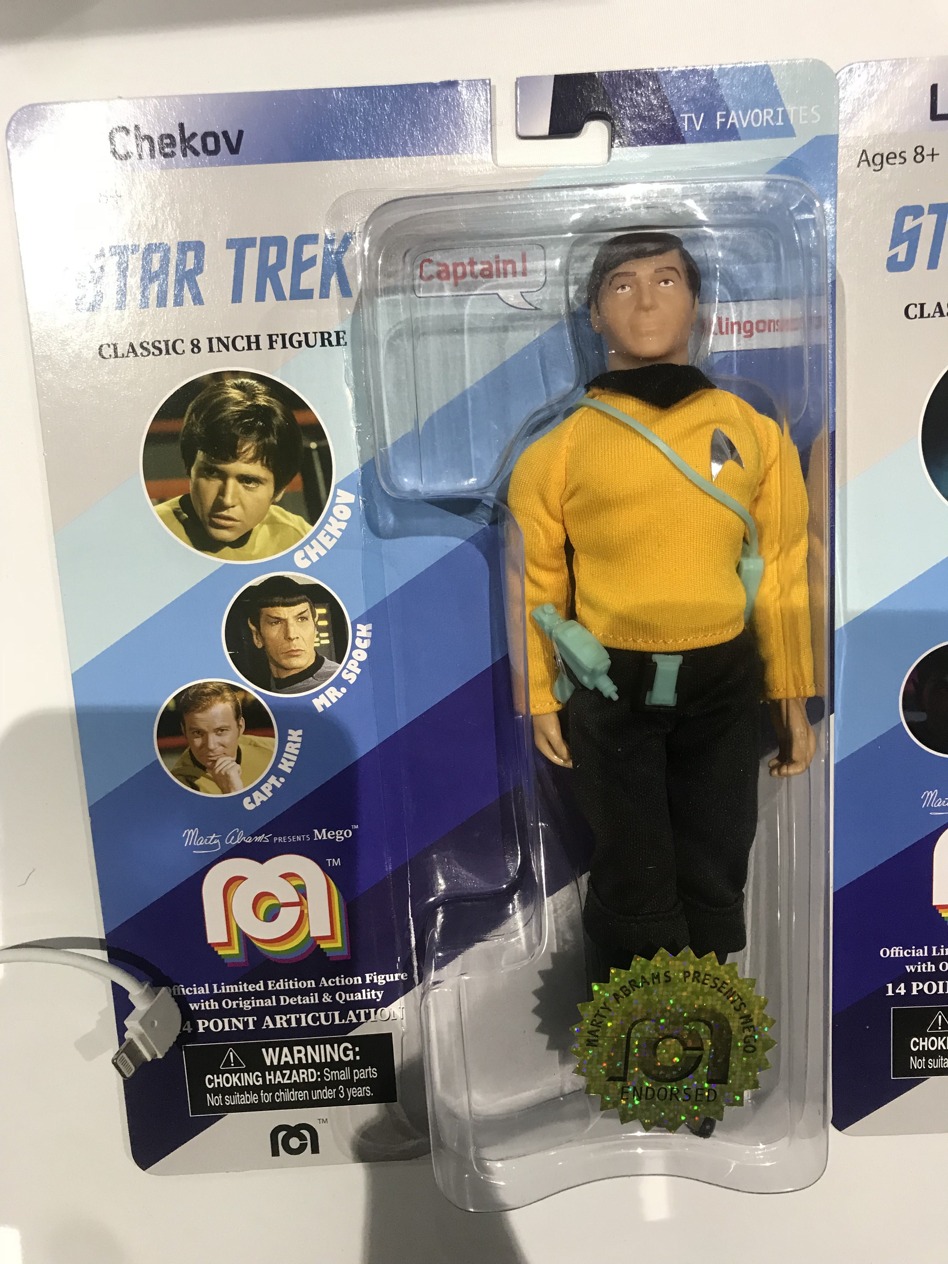 Mego Star Trek Lot Chekov Sulu Mirror Kirk & Spock MARTY ABRAMS Universe Target 