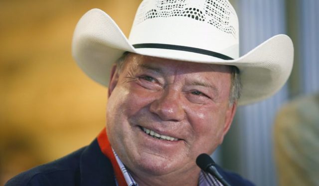 William Shatner at the Calgary Stampede in 2014