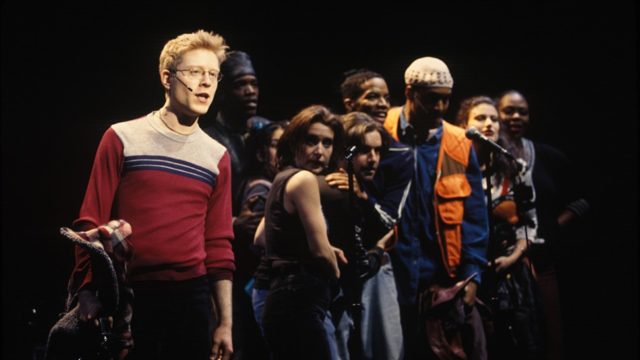 Anthony Rapp in Rent on Broadway