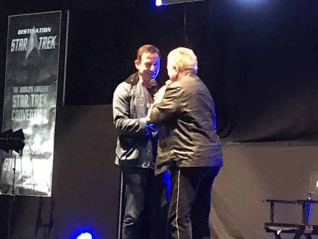 Jason Isaacs and William Shatner at DST 2018
