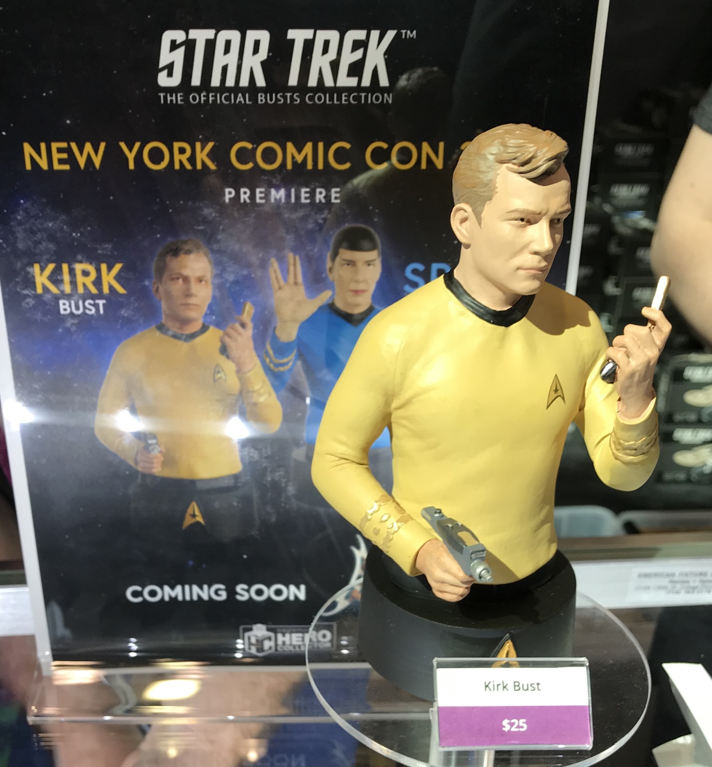Eaglemoss Star Trek Bust Collection #1 Captain Kirk Bust