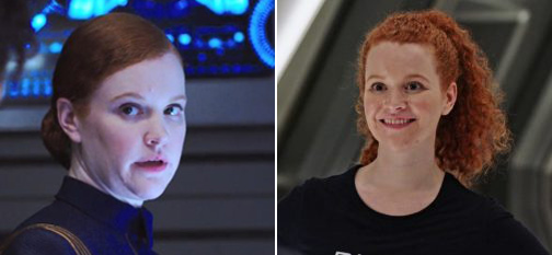 Tilly (Mary Wiseman) evolves from a bun to a pony on Star Trek: Discovery