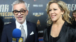Alex Kurtzman and Heather Kadin at the Star Trek Discovery Season 2 premiere