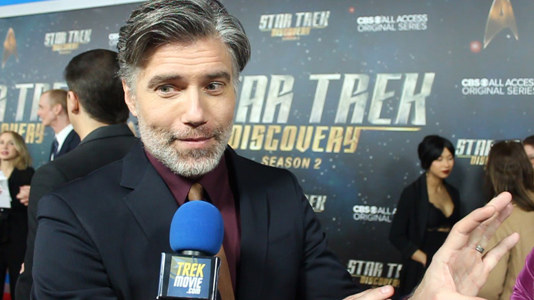 Anson Mount at the Star Trek: Discovery season 2 premiere - red carpet