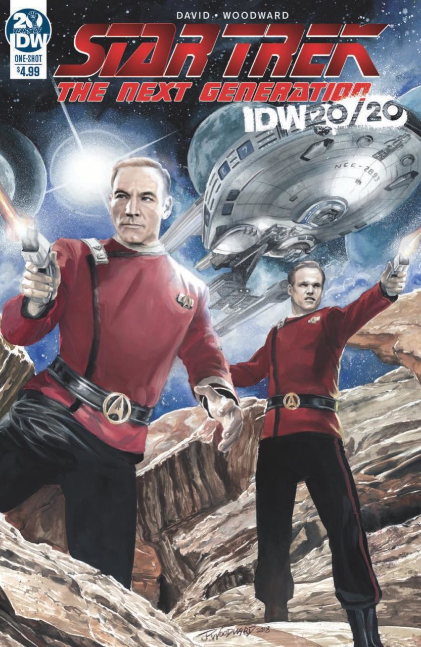 REVIEW: Young Captain Picard And His Hair Revealed In Star Trek: IDW 20