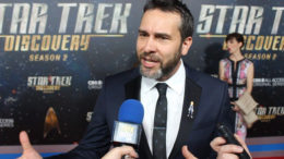 James MacKinnon at the Star Trek: Discovery season 2 premiere