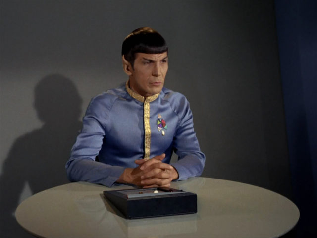 Spock in "The Menagerie"