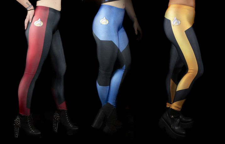 Review And Giveaway: New Line Of Star Trek Leggings And More From