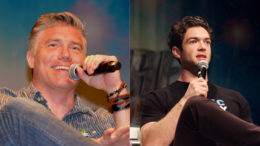 Anson Mount and Ethan Peck at STLV 2019