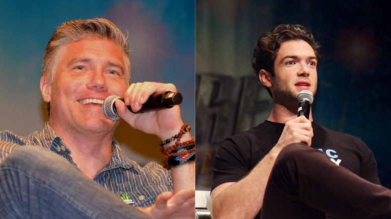 Anson Mount and Ethan Peck at STLV 2019