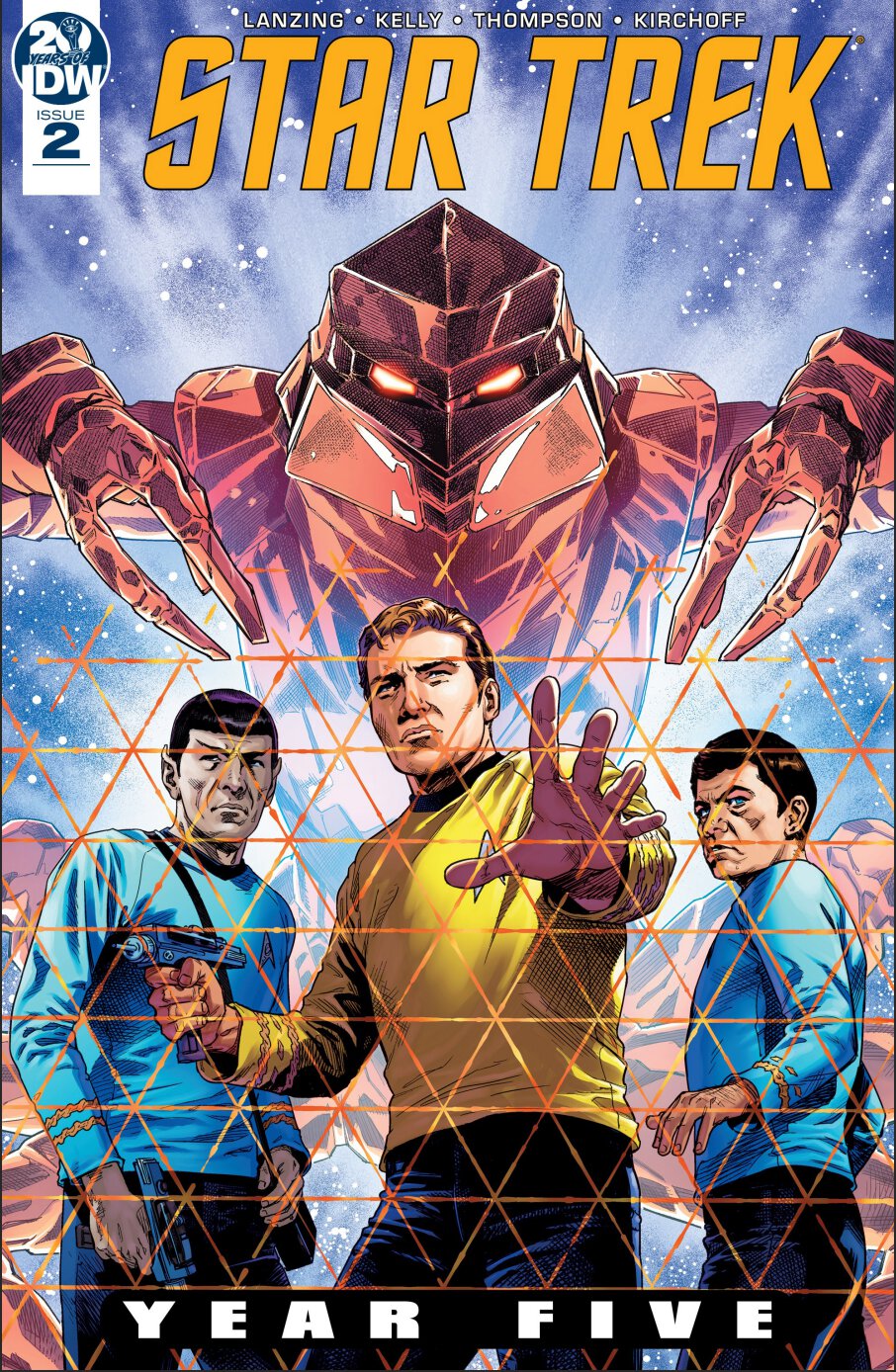 Star Trek Year Five #12 Cover A IDW Thompson 