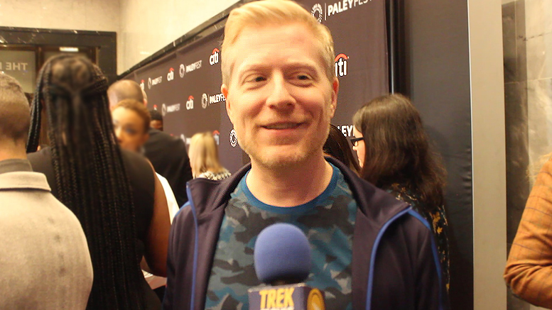 Anthony Rapp at PaleyFest for Star Trek: Discovery