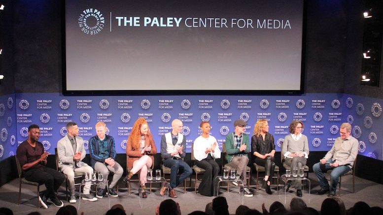 Discovery cast and crew on stage at PaleyFest2019