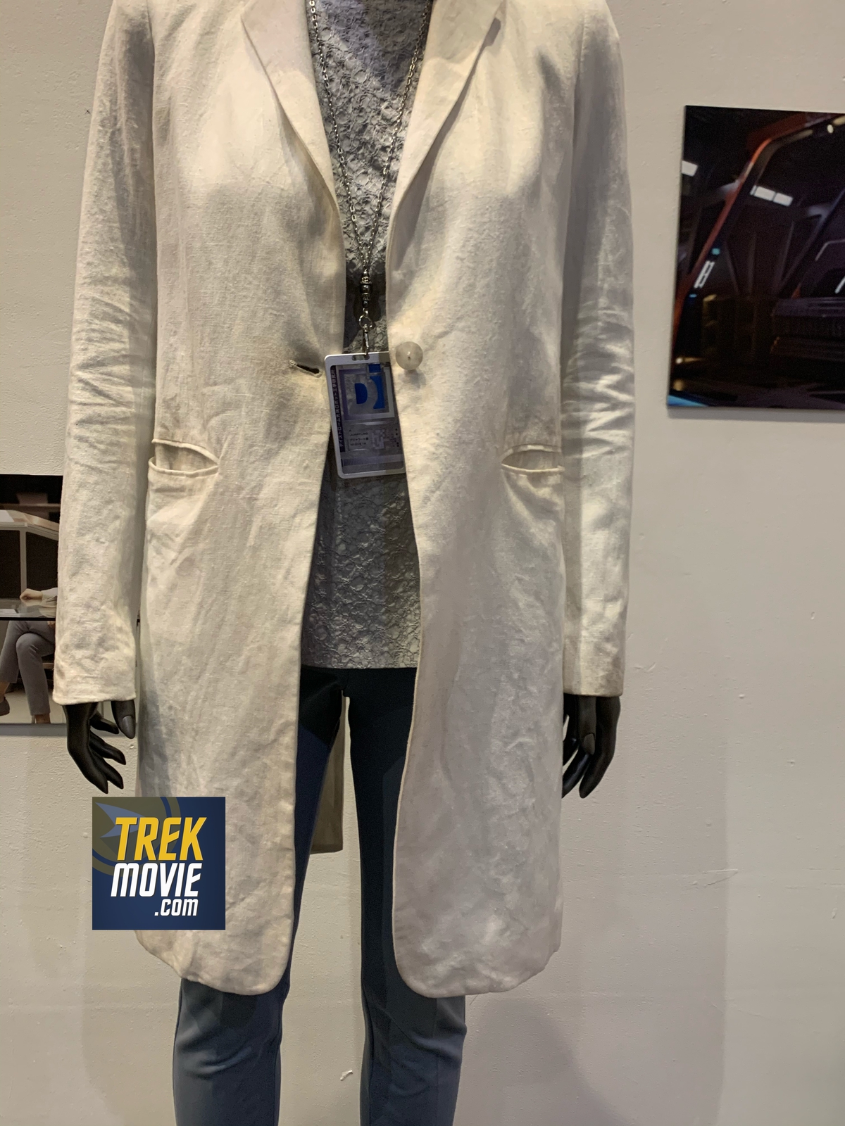 Star Trek I The Motion Picture Cosplay Spock Coat Brown Suede Jacket Costume New 