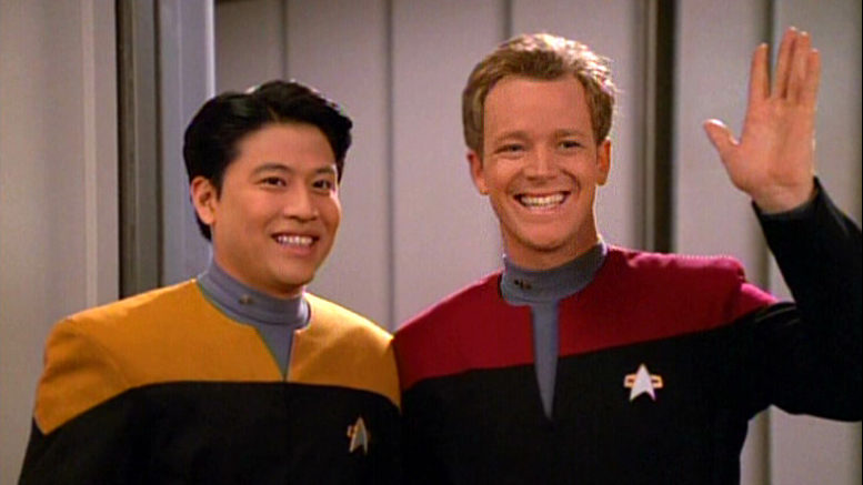 Tom and Harry - Star Trek: Voyager - interview