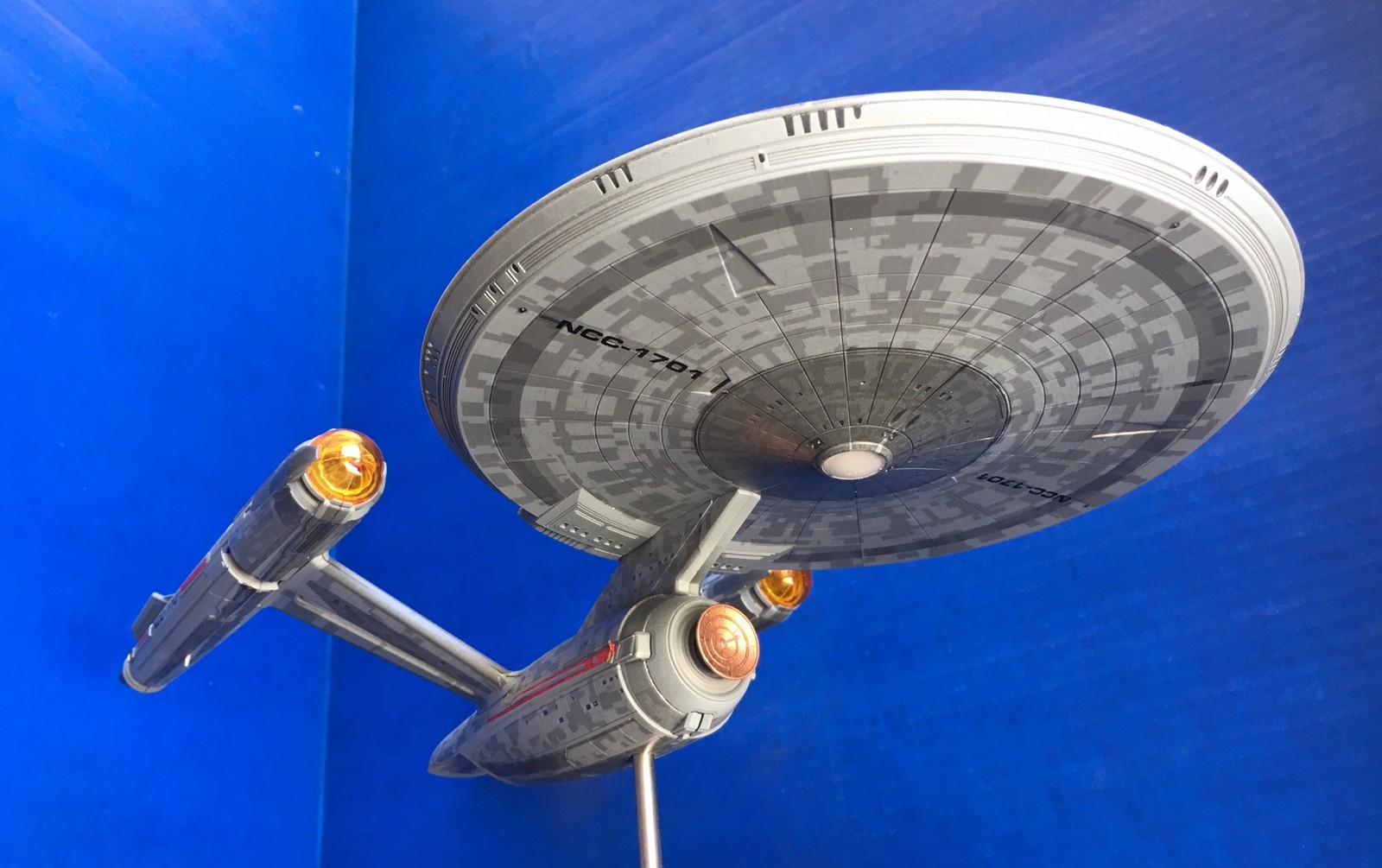 grid lines only 1/1000 Polar Lights Star Trek TOS enterprise model kit Decals 